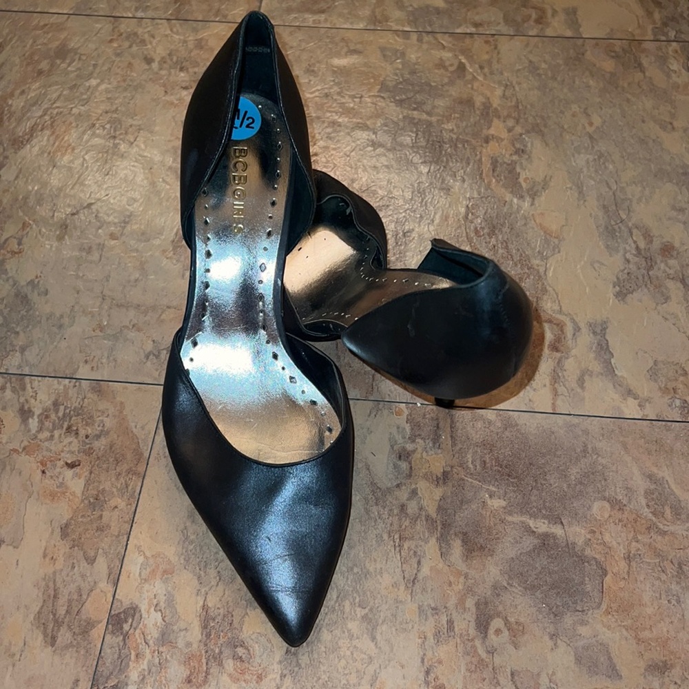 Gray Bcbg heels 7.5